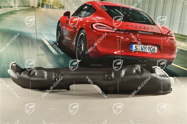 GT3 RS, Heat protection, rear bumper