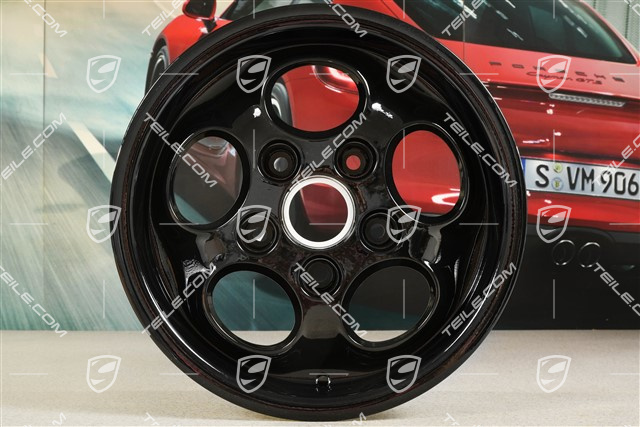15-inch wheel "Telefon", 7J x 15 ET23,3, black high gloss