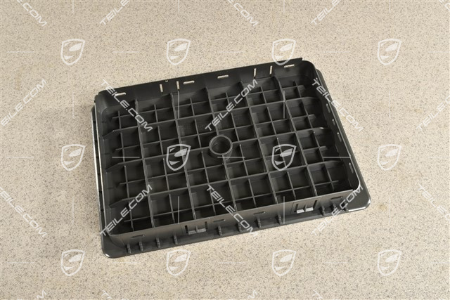Rear seat lid for seat without ski bag