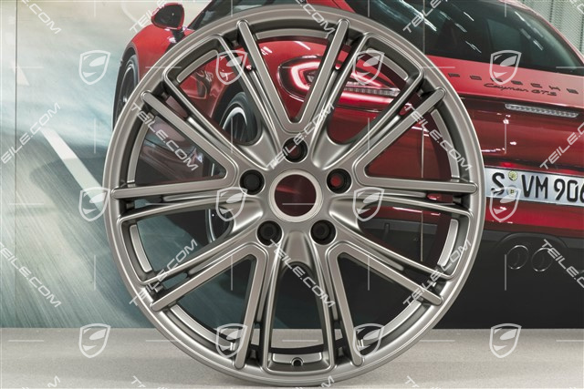 20-inch wheel rim Exclusive Design, 9,5J x 20 ET71, for winter use, silk gloss platinum