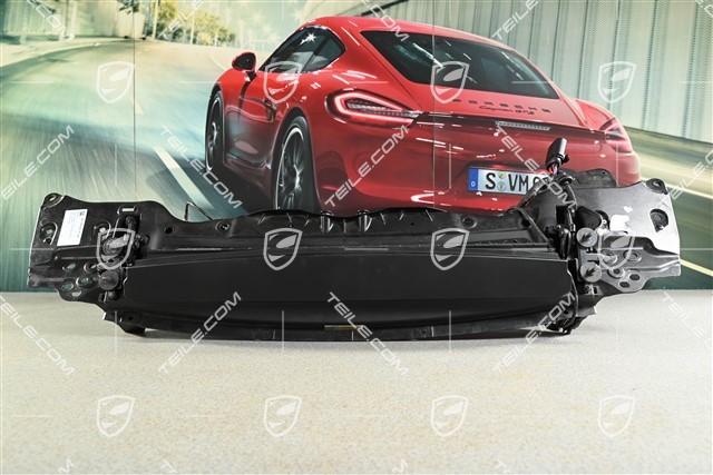 Cabrio, Antrieb für Heckspoiler, komplett, in Teilen (verbogen)