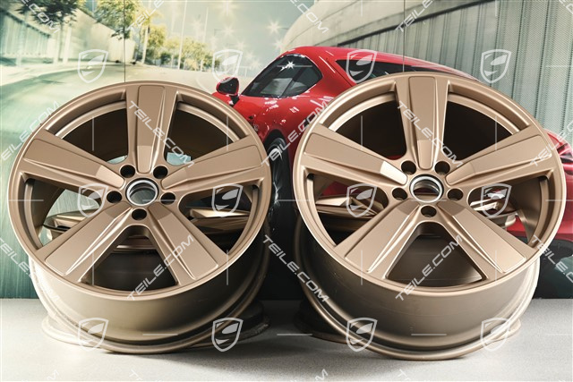 22" Felgensatz Cayenne Exclusive Design Sport, 10J x 22 ET48 +11,5J x 22 ET61, neodyme