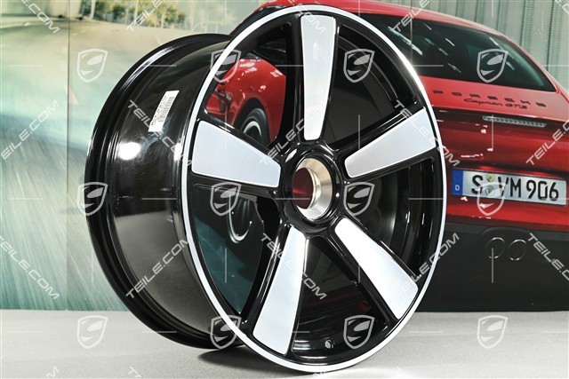 20" Sport Classic wheel rim, 9J x 20 ET44, black satin matt