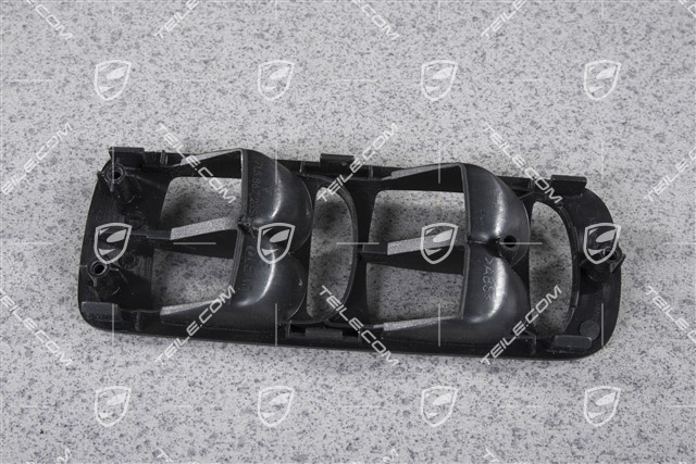 Bedienungsschalter, Schalterblende, Fahrerseite, Schwarz