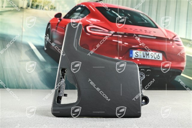 Mittelkonsole, Blende seitlich, Leder, Schwarz, Vorbereitung Telefon, R