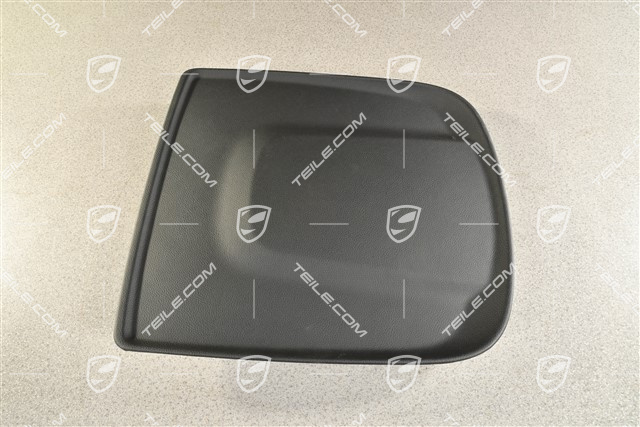 Lehnenschale / Rückenschale, Vordersitz, Schwarz