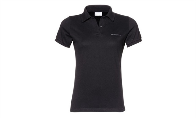 Essential kolekcja - Damska koszulka polo, czarna, rozmiar M 38/40 Essential kolekcja - Damska koszulka polo, czarna, rozmiar M 38/40