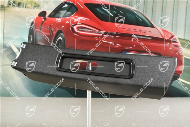 Verkleidung, B-Säule, Kunstleder, Schwarz, Coupe, L