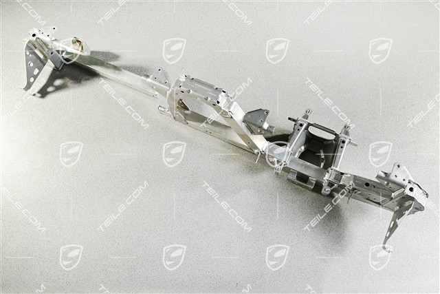 Retaining frame for dashboard lining