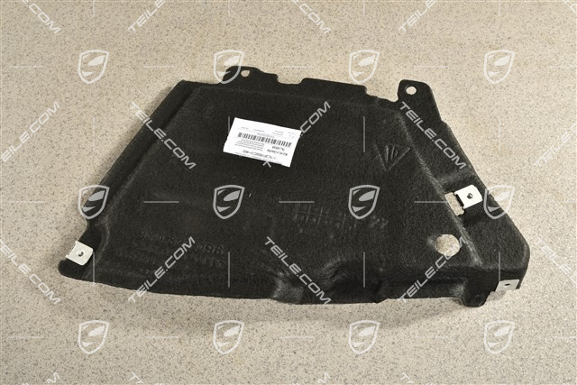 Unterbodenverkleidung, Hinterachse, R