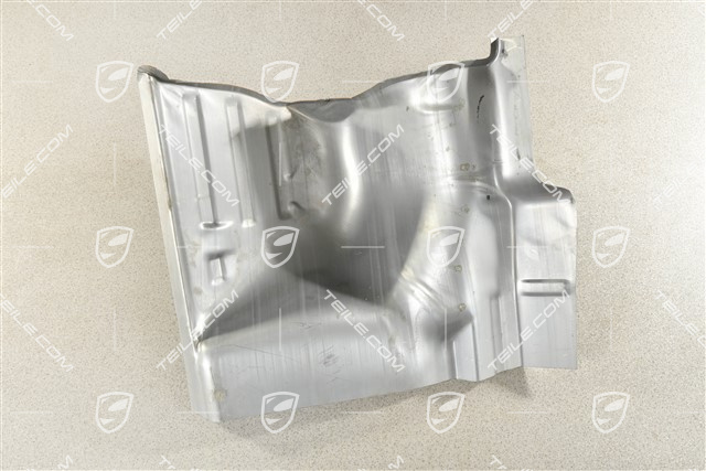 Lower rear slot plate, left