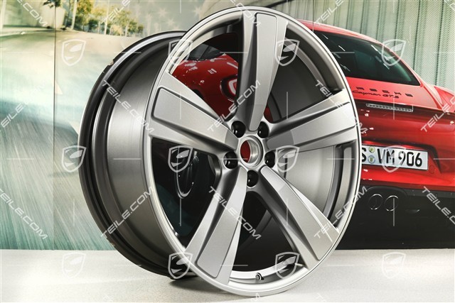 21" felga "Exclusive Sport Design" 9,5J x 21 ET27, platinum satynowy półmat