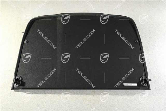 Kofferraumabdeckung / Hutablage, Schwarz