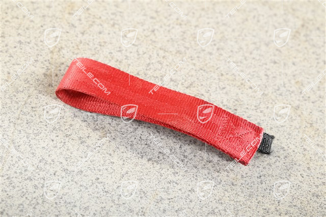 GT3 RS / GT2 RS, Czerwony pasek mechanizmu klamki wewnętrznej, L=R GT3 RS / GT2 RS, Czerwony pasek mechanizmu klamki wewnętrznej, L=R