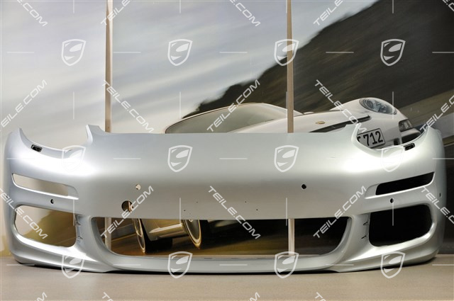 Front bumper, with headlight washer system and PDC sensors Front bumper, with headlight washer system and PDC sensors