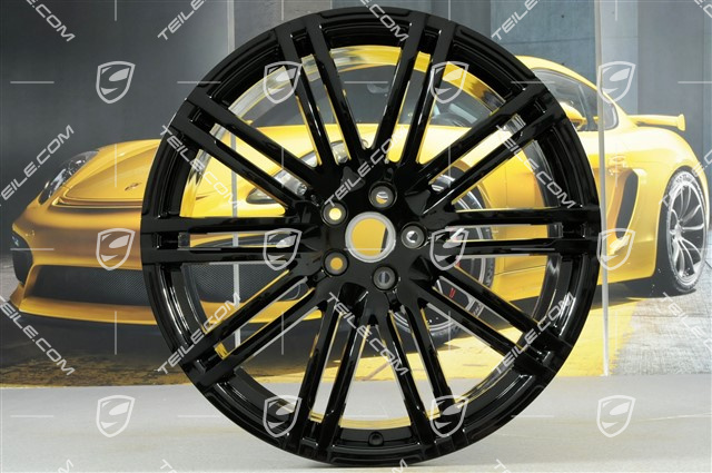21'' Turbo III Felga, 9J x 21 ET26, czarny wysoki połysk
