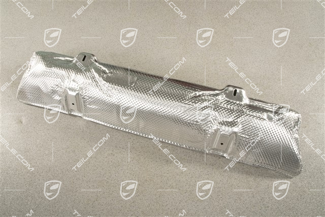 Heat protection, rear bumper, Turbo