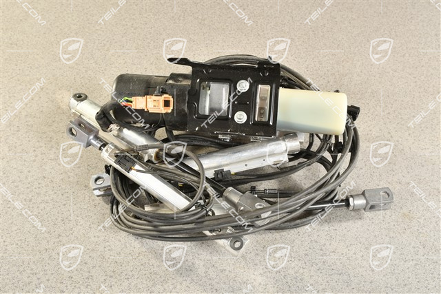 Hydraulic unit with cylinders, Targa top driving mechanism set