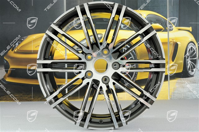 20" felga 911 Turbo III, 11J x 20 ET70, tytan