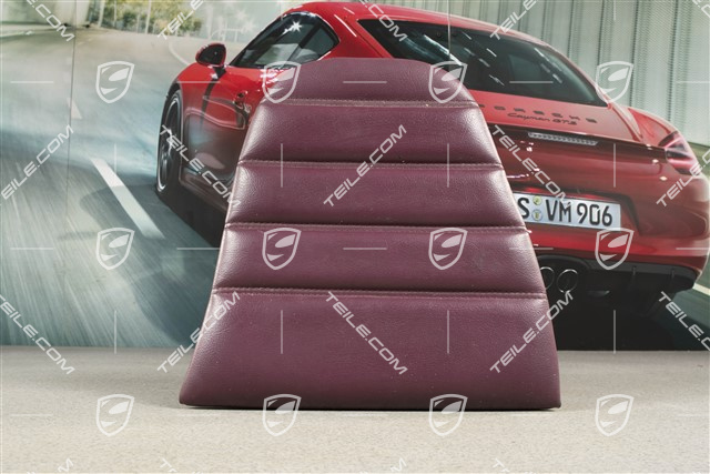 Back seat lower / cushion, Leatherette, Magenta, L