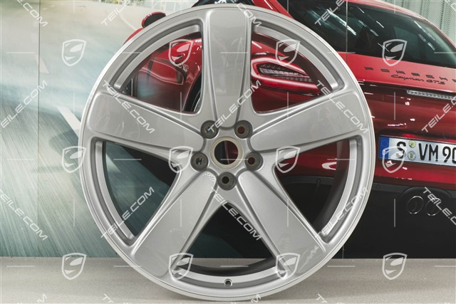 21" "Sport Classic" Felge 10J x 21 ET19, Silber Metallic