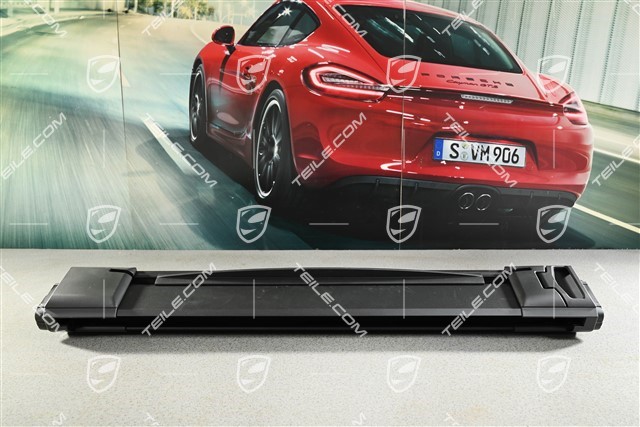 Roleta bagażnika / przestrzeni bagażowej, elektryczna, fotele tylne 40/20/40, czarna