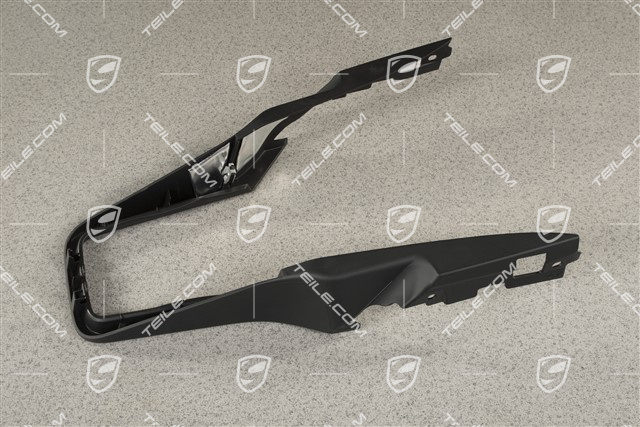 Frame Cover / Console centre, Shifter Trim / panel, Black