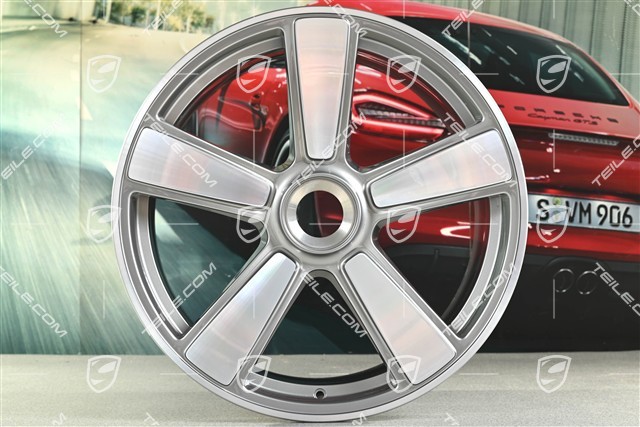 20" Sport Classic Felge,  9J x 20 ET44, Platinum Silber Metallic