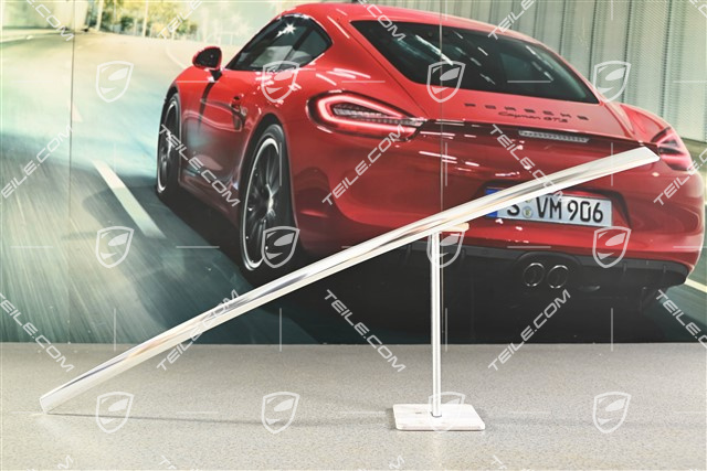 Listwa ozdobna, boczna, polerowane aluminium, L
