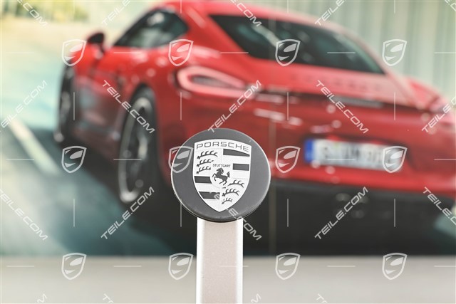 Central locking wheel cap, GT3, Black matte