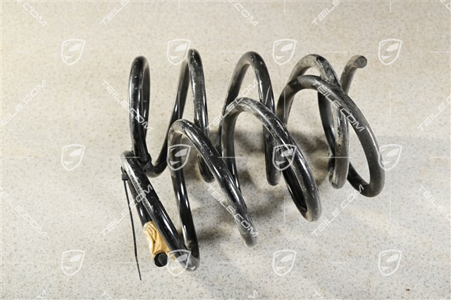 Federsatz / Schraubenfeder, HA, Kenn Grau / Braun, L+R