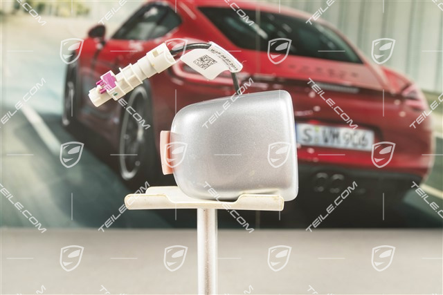 Antenne GPS, rhodiumsilber metallic