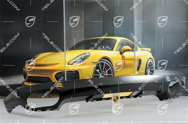 Spoiler, Sportendrohren 4-Rohr Optik