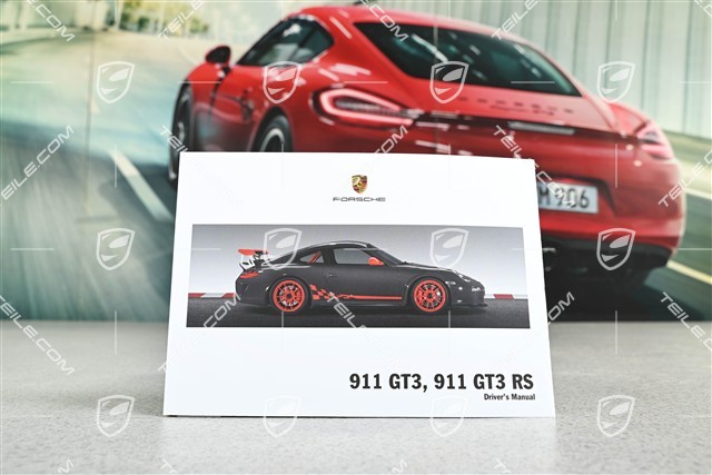 Porsche 911 GT3 / GT3RS Handbuch/Bedienungsanleitung, Englisch