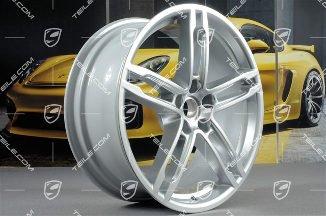 19" wheel, Turbo, 8J x 19 ET21, brilliant silver
