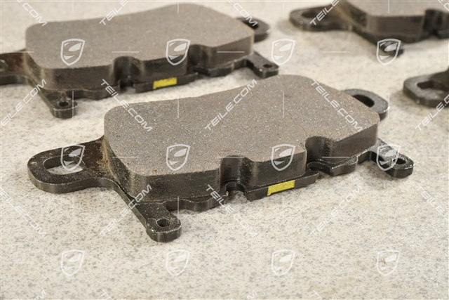 PCCB brake pads, repair set, 991 GT3/GT3RS/GT2RS / Cayman 981 GT4