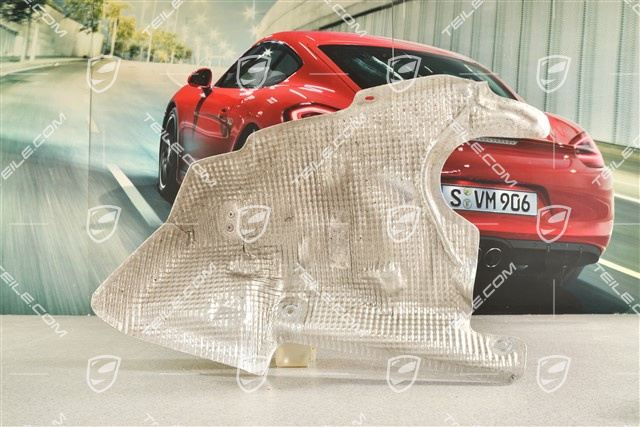 Heat protection / shield, lateral, C4 GTS, R
