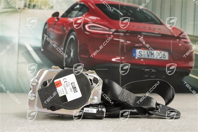 Sicherheitsgurt, Vorne, Schwarz, L
