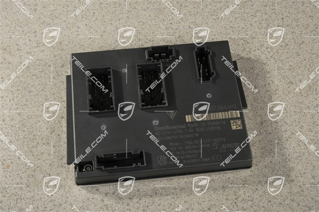 GT4, Spyder, Control unit (BCM) Comfort system and electrical system, Immobilizer 315MHz