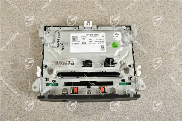 Control / Operating unit, Screen, with telephone module