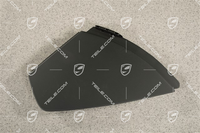 Blende für Schalttafelverkleidung Untertail, Schwarz, R