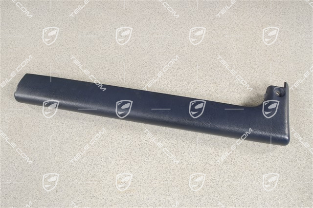 Osłona kolan, skóropodobna, cobalt blue, L