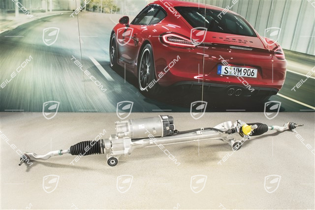 Przekładnia kierownicza, Tylna oś skrętna