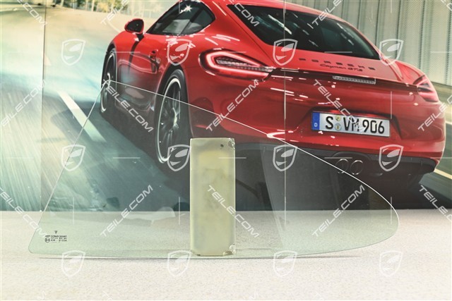 Szyba boczna tylna, Coupé, L