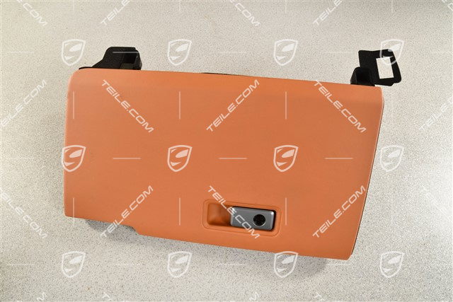 Handschuhkasten komplett, Leder, Classic cognac