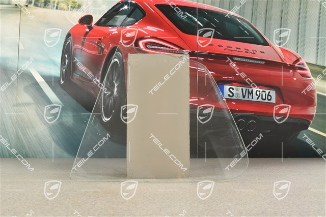 Side window, Clear, rear, L