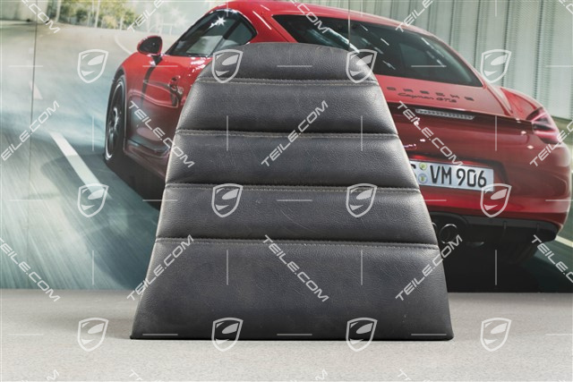 Back seat lower / cushion, Leatherette, Marine blue, L