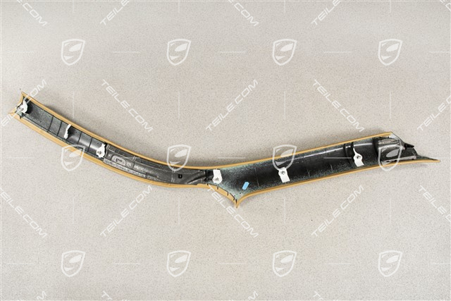 Verkleidung von A-Säule, Coupe, Kunstleder, Savannabeige, L