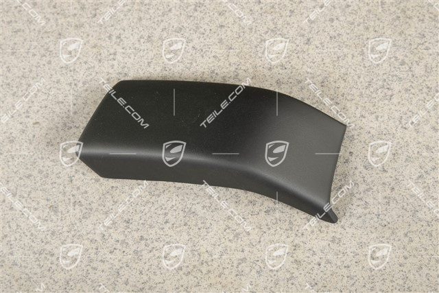 Wheel cover, bumper front, Black, R