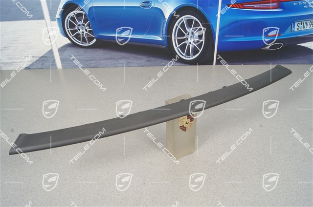 Front bumper disc / trim centre-lower, satin black